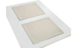 Adam Set De Table Uni Collection 30 Cm X 40 Cm, 2 Pièces, Nature - Nappes De Table