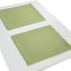 Adam Set De Table Uni Collection 30 Cm X 40 Cm, 2 Pièces, Vert Clair - Nappes De Table