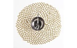 Chilewich Set De Table Dahlia 39 Cm X 36 Cm, Laiton - Nappes De Table