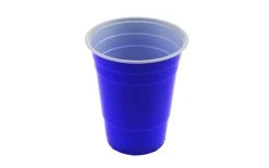 FTM Gobelets Jetables Beer Pong , 50 Pièce/s, Bleu - Vaisselle Jetable