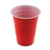 FTM Gobelets Jetables Beer Pong , 50 Pièce/s, Rouge - Vaisselle Jetable