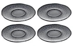 Leonardo Soucoupe Matera Ø 11 Cm, 4 Pièces, Anthracite - Tasse