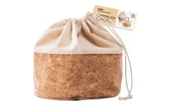 Nuts Innovations Corbeille à Pain Avec Cordon De Taille L Beige - Corbeille à Pain