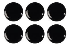 Arcoroc Assiettes Pour Le Petit-déjeuner Et à Dessert Evolution Ø 19 Cm, Noir - Plaque