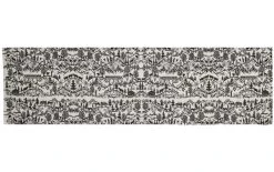 Hubatka Chemin De Table Swissness 35 Cm X 1.35 M, Noir/Blanc - Nappes De Table