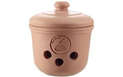 Moha Pot à Ail Unio 0.9 L, Brun - Distributeur De Nourriture