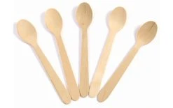 Sier Cuillères Jetables 200 Pièce/s, Brun - Couverts Jetables