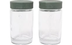 Crush Grind Distributeur à épices Vaasa Lot De 2, , Vert/Transparent - Distributeur De Nourriture