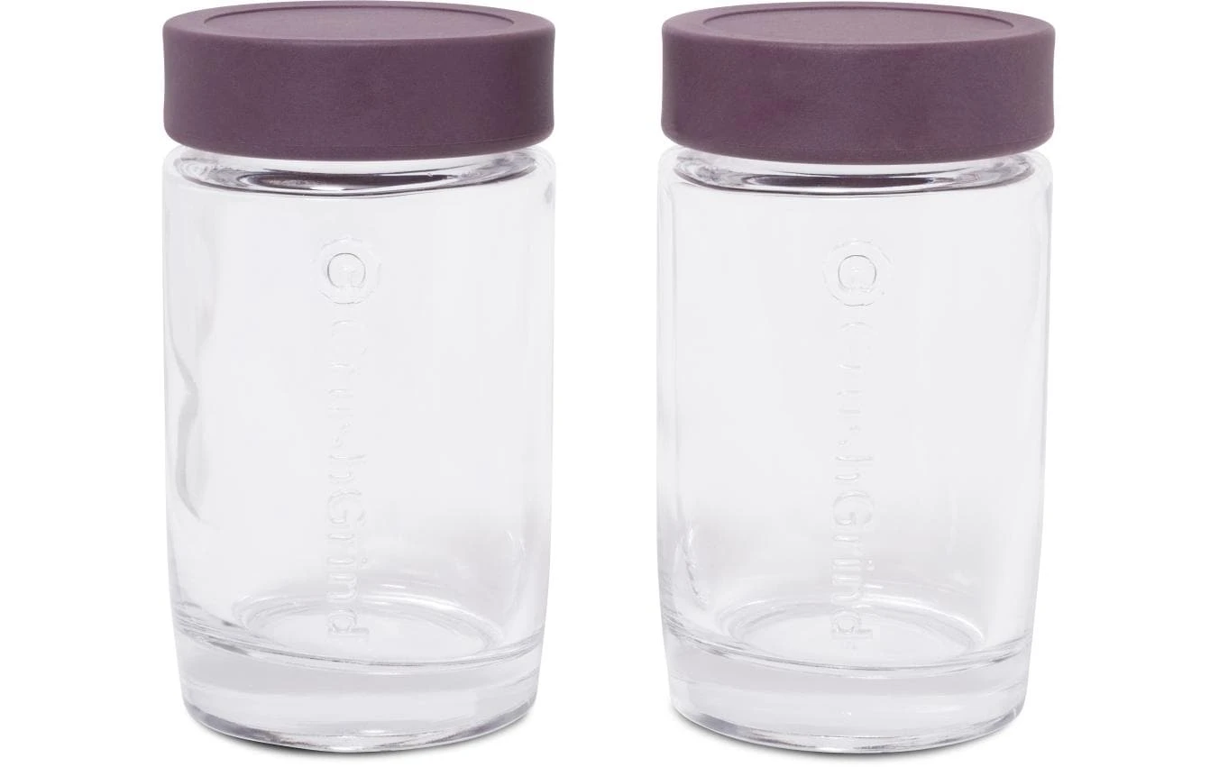 Crush Grind Distributeur à épices Vaasa Lot De 2, , Transparent/Violet - Distributeur De Nourriture 3 Crush Grind Distributeur à épices Vaasa Lot De 2, , Transparent/Violet - Distributeur De Nourriture