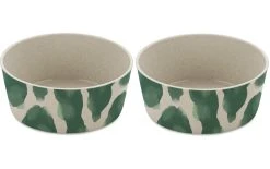 Koziol Coupe Connect Monstera 2 Pièce/s, Beige/Vert - Bol