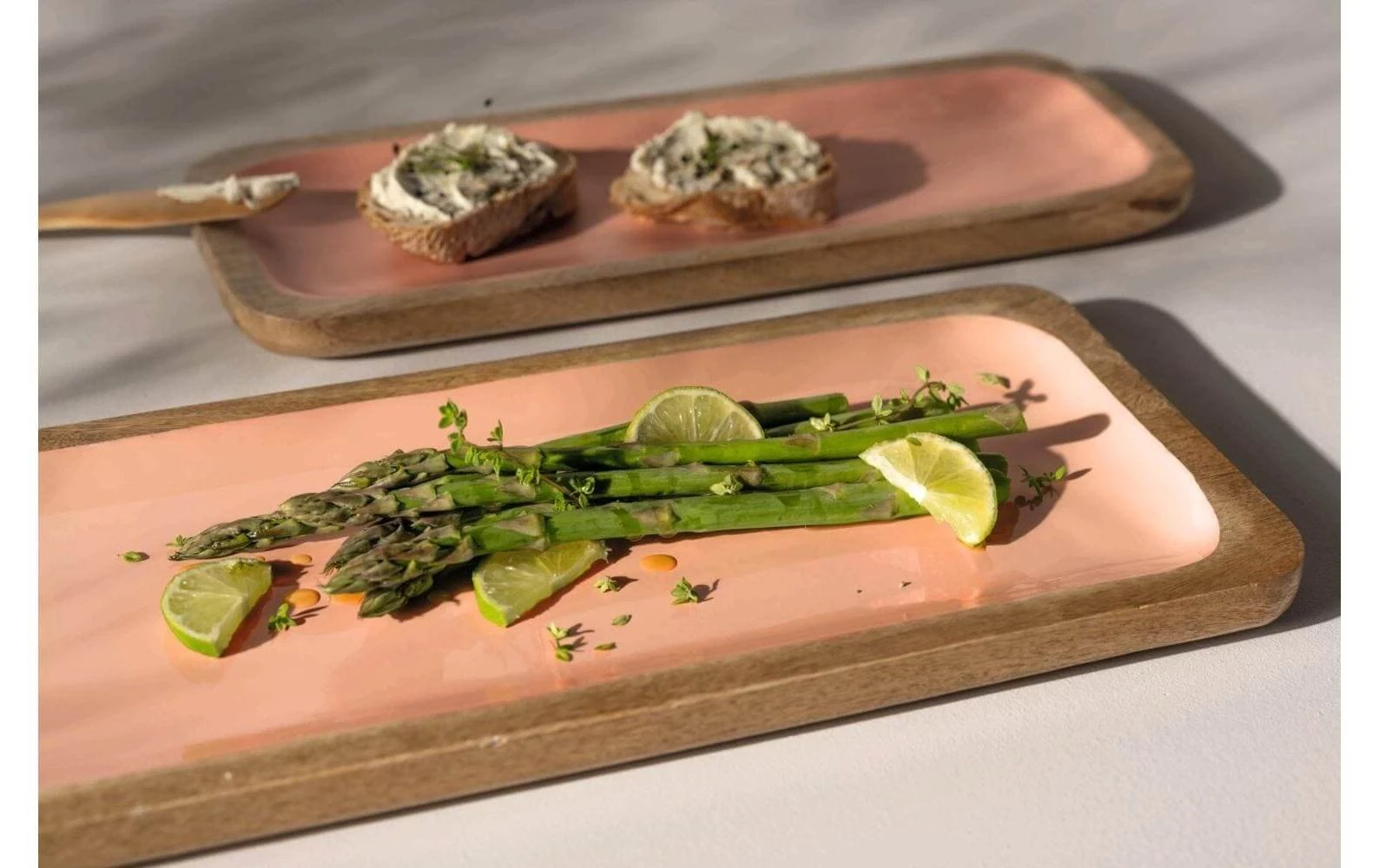 Plateau de service Garda 39 x 15 cm, Brun - Plat Leonardo Plateau De Service Garda 39 X 15 Cm, Brun - Plat -Paderno Shop unnamed file 1238