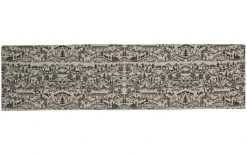 Hubatka Chemin De Table Swissness 48 Cm X 1.35 M, Nature/Noir - Nappes De Table