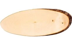 Kadastar Plateau De Service Planche En Bois D'écorce Forest Brun Clair - Plat