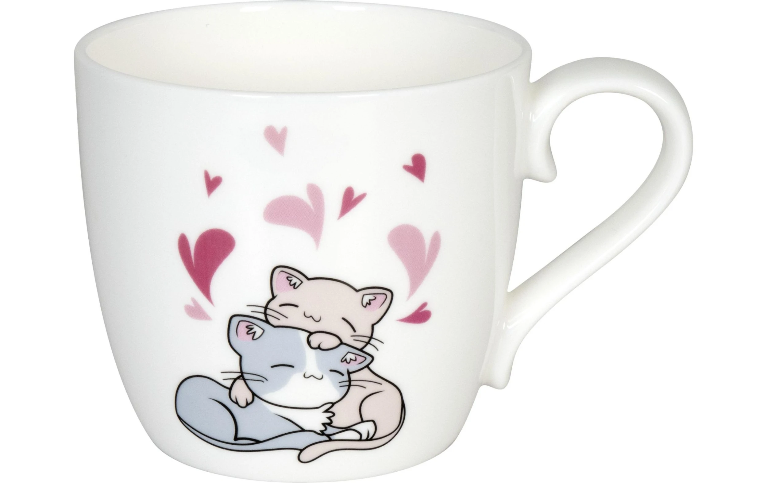 Tasse universelle Cats Cuddle 420 ml, 1 Pièce/s, Blanc - Tasse Könitz Tasse Universelle Cats Cuddle 420 Ml, 1 Pièce/s, Blanc - Tasse -Paderno Shop unnamed file 1300 scaled