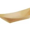 Papstar Coupelle à Amuse-bouches Pure Navette En Bois 50 Pièces - Vaisselle Jetable