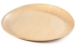 Sier Assiettes Jetables Palm 23 Cm, 20 Pièce/s, Brun Clair - Vaisselle Jetable