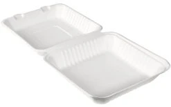 BioPak Boîte Repas Indivisible 1200 Ml, 50 Pièce/s - Vaisselle Jetable