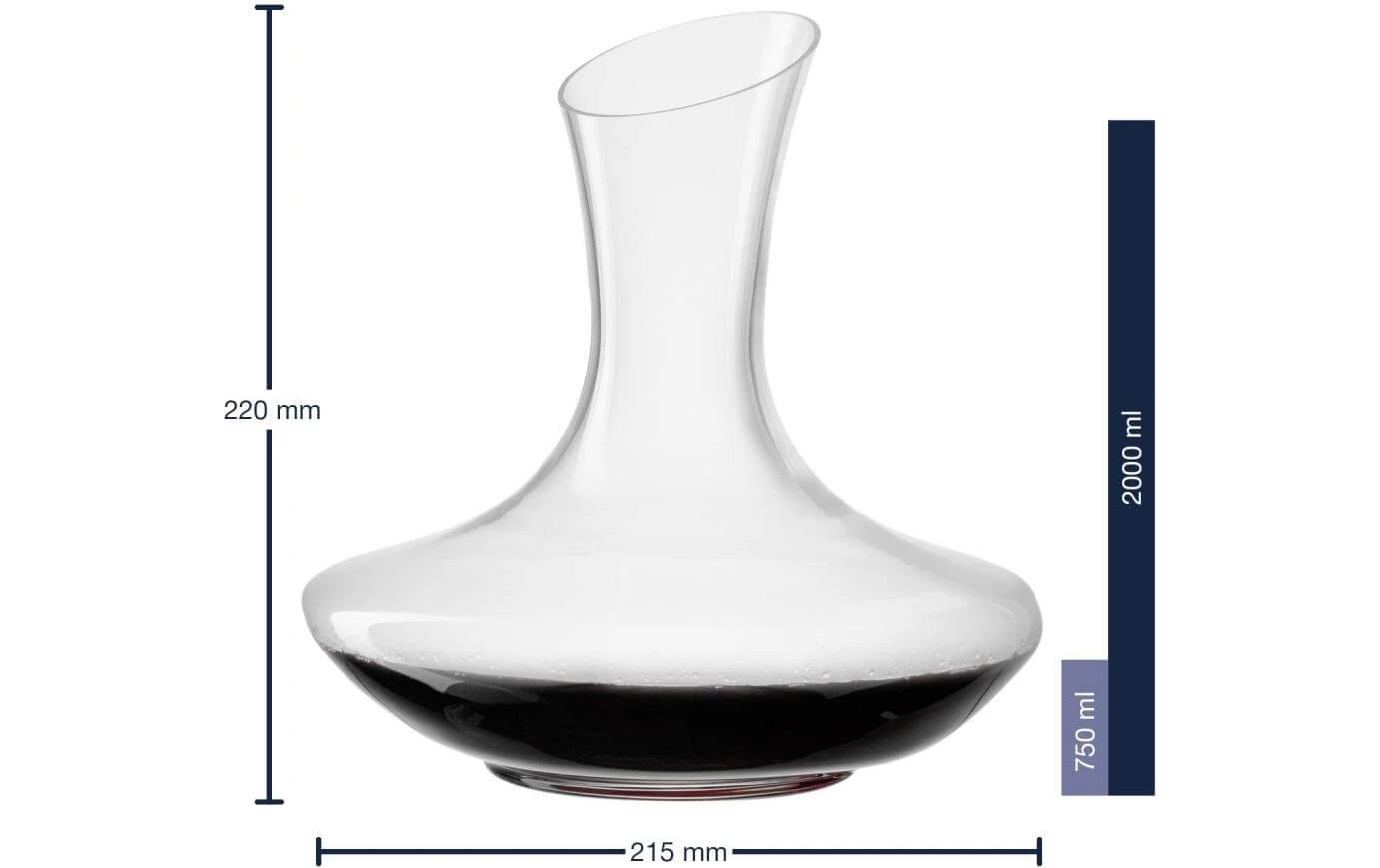 Leonardo Carafe à Décanter Daily 0.75 L, Transparent - Cruche 5 Leonardo Carafe à Décanter Daily 0.75 L, Transparent - Cruche - Image 3