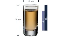 Leonardo Verre Easy, Mini 50 Ml, 6 Pièce/s, Transparent - Verres à Boire 4 Leonardo Verre Easy, Mini 50 Ml, 6 Pièce/s, Transparent - Verres à Boire -Paderno Shop unnamed file 1360