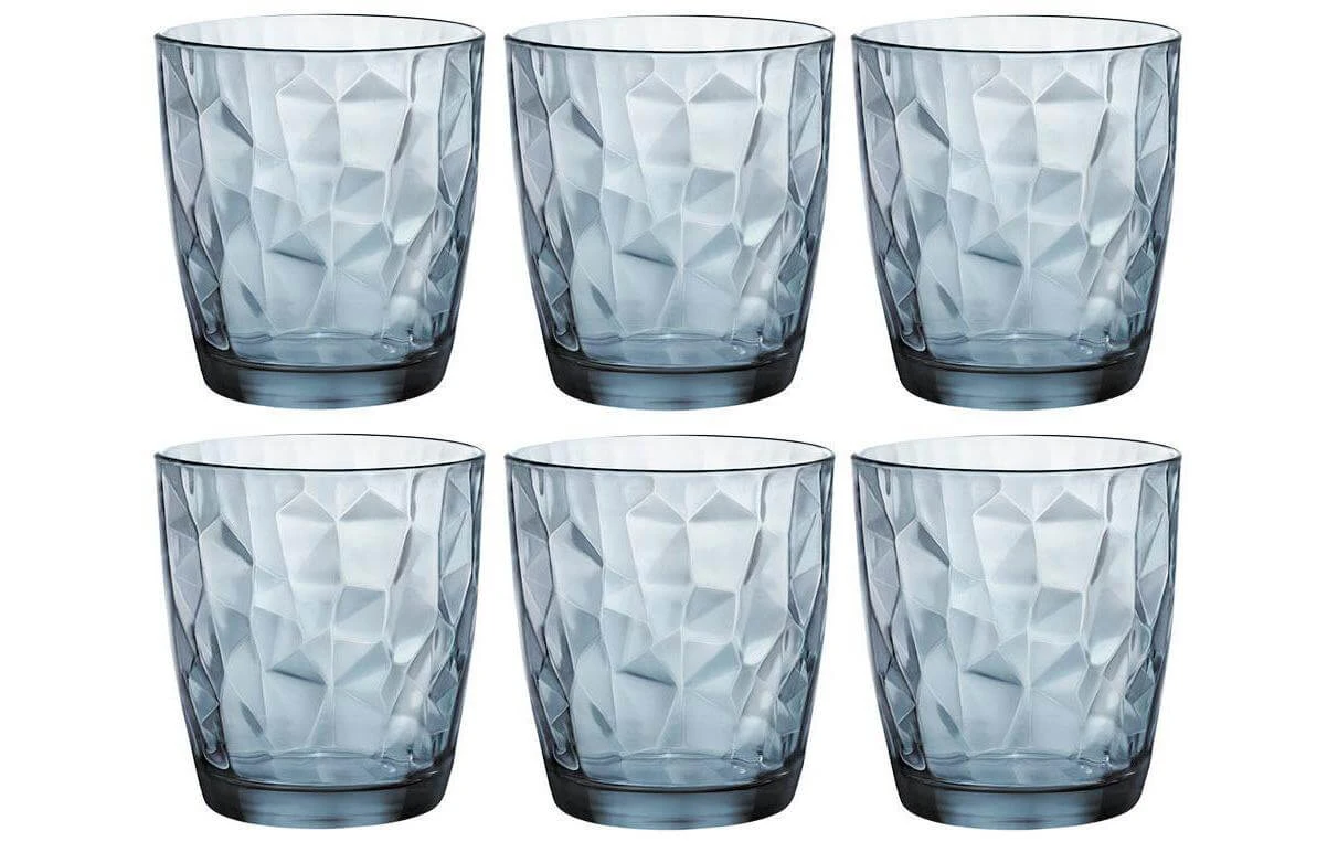 Bormioli Rocco Verre à Whisky Diamond 300 Ml, 6 Pièce/s, Bleu - Verres à Whisky 3 Bormioli Rocco Verre à Whisky Diamond 300 Ml, 6 Pièce/s, Bleu - Verres à Whisky