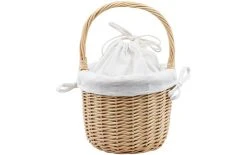 Kadastar Panier De Pain Et De Pommes De Terre Noelia Brun - Corbeille à Pain