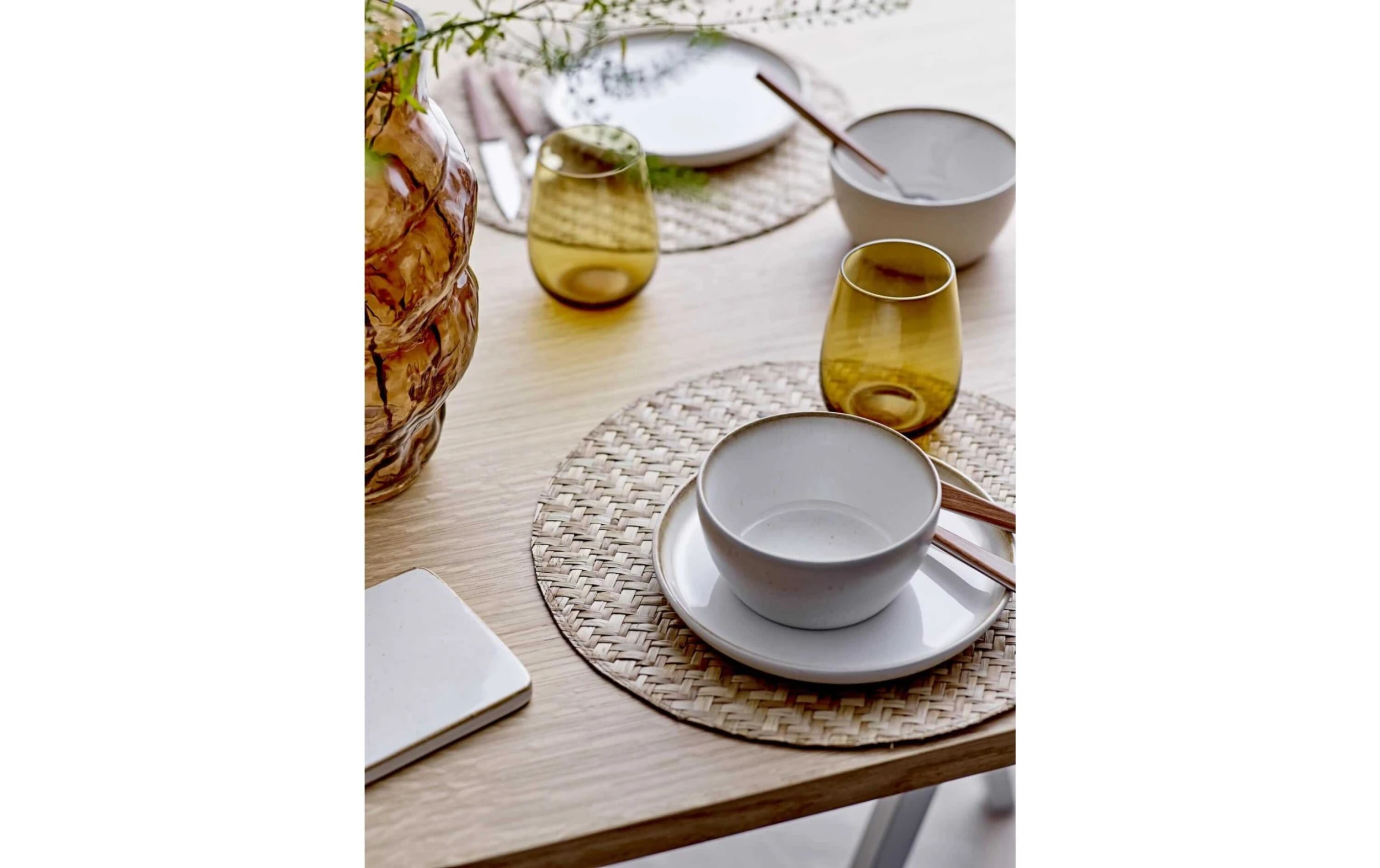 Set de table Heringbone Rond, 35 cm x 35 cm, Brun - Nappes de table Södahl Set De Table Heringbone Rond, 35 Cm X 35 Cm, Brun - Nappes De Table -Paderno Shop unnamed file 146 scaled