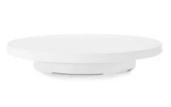 Ibili Assiette à Gâteau 31 Cm Blanc - Etagere & Stand à Gâteaux