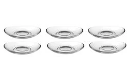 Leonardo Soucoupe Naples Ø 11 Cm 6 Pièce/s, Transparent - Tasse