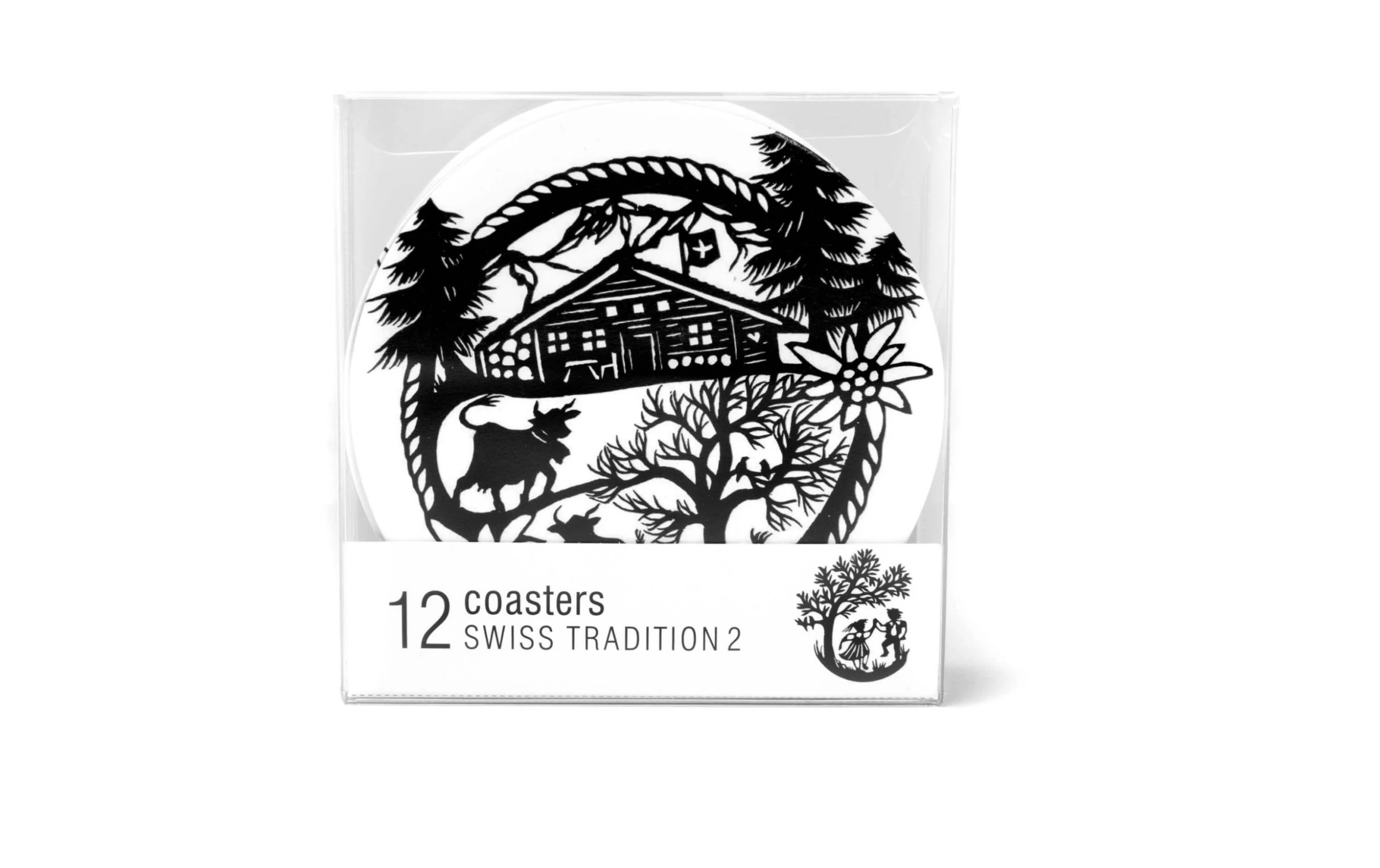 Dessous de verre Swiss Tradition 2 12 pièces, Noir/Blanc - Sous-verre Trendform Dessous De Verre Swiss Tradition 2 12 Pièces, Noir/Blanc - Sous-verre -Paderno Shop unnamed file 149 scaled