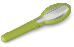 Emsa Couverts à Emporter Clip & Go 3-parties, Vert/Argenté - Set De Couverts -Paderno Shop unnamed file 1497