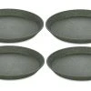 Koziol Assiette Non Décorative Connect Ø 20.5 Cm, 4 Pièce/s, Gris - Plaque
