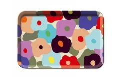 Remember Plateau De Service Fiori 44.5 X 29.5 Cm Multicolore - Plateau De Service
