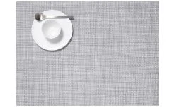 Chilewich Set De Table Mini Basketweave 36 Cm X 48 Cm, Gris - Nappes De Table