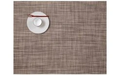 Chilewich Set De Table Mini Basketweave 36 Cm X 48 Cm, Brun - Nappes De Table