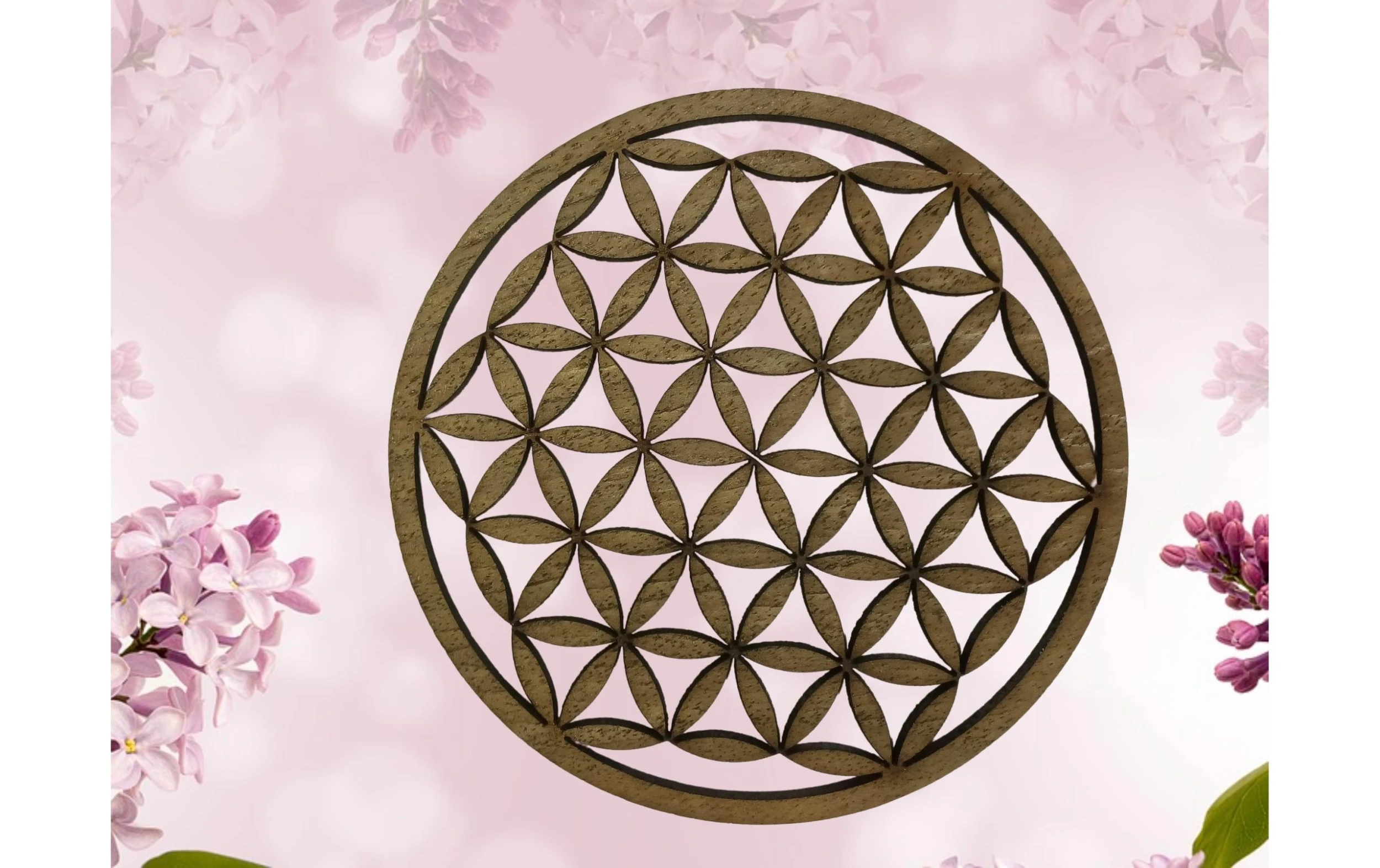 Dessous de verre Fleur de vie 2 pièces, noix - Sous-verre Aepll Consulting Dessous De Verre Fleur De Vie 2 Pièces, Noix - Sous-verre -Paderno Shop unnamed file 163 scaled