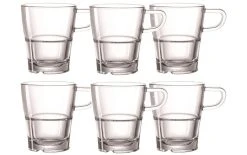 Leonardo Tasse à Café Senso 250 Ml, 6 Pièce/s, Transparent - Tasse