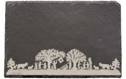 Kadastar Plateau De Service Bénichon De Montagne Beige/Gris - Plat