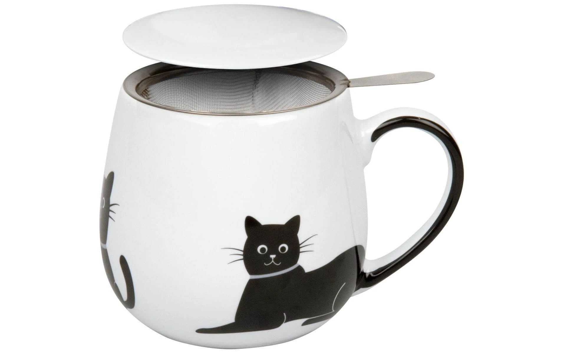 Tasse à thé Tea for you My Lovely Cat 420 ml, 1 Pièce/s, Blanc - Tasse Könitz Tasse à Thé Tea For You My Lovely Cat 420 Ml, 1 Pièce/s, Blanc - Tasse -Paderno Shop unnamed file 1698