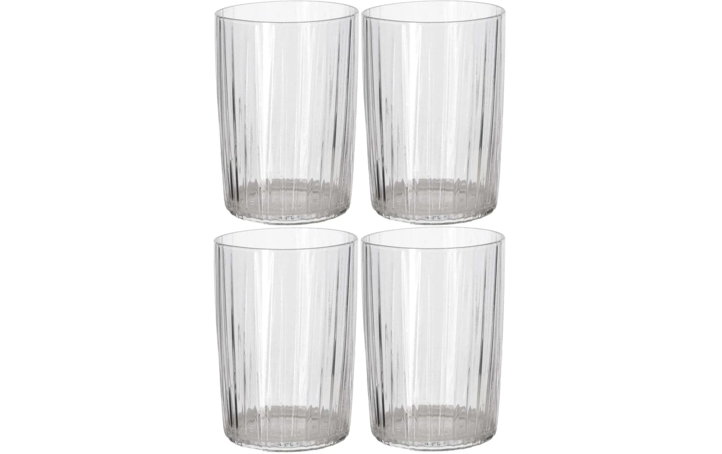 Bitz Verre Kusintha 280 Ml, 4 Pièce/s, Transparent - Verres à Boire 3 Bitz Verre Kusintha 280 Ml, 4 Pièce/s, Transparent - Verres à Boire