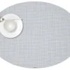 Chilewich Set De Table Mini Basketweave 36 Cm X 49 Cm, Bleu Clair - Nappes De Table