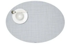 Chilewich Set De Table Mini Basketweave 36 Cm X 49 Cm, Bleu Clair - Nappes De Table