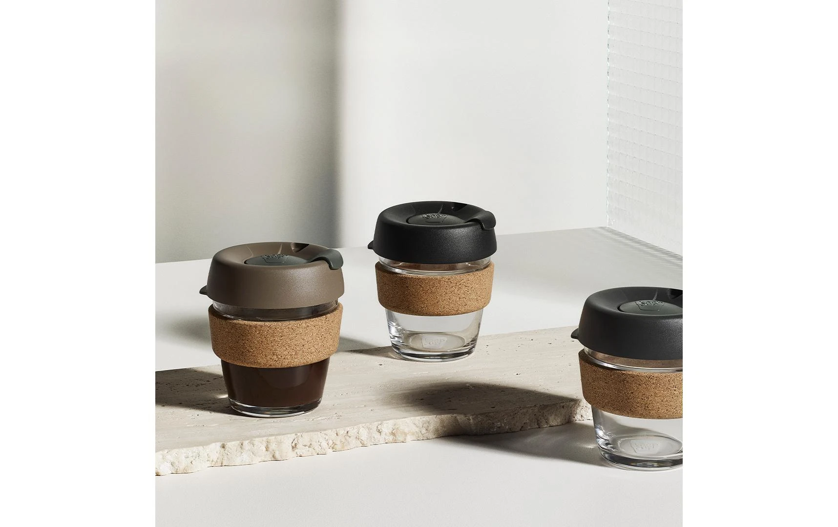 Gobelet isotherme Brew L verre/liège, 454 ml, noir - Tasse KeepCup Gobelet Isotherme Brew L Verre/liège, 454 Ml, Noir - Tasse -Paderno Shop unnamed file 1770