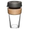 KeepCup Gobelet Isotherme Brew L Verre/liège, 454 Ml, Argent - Tasse