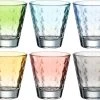 Leonardo Verre Optic Pastell 215 Ml, 6 Pièce/s, Multicolore - Verres à Boire -Paderno Shop unnamed file 1792