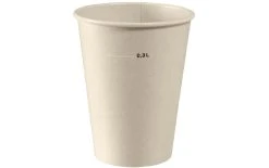 BioPak Gobelets Jetables Breeze 350 Ml, 50 Pièce/s, Brun - Vaisselle Jetable