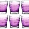 Leonardo Verre Vario Struttura 250 Ml, 6 Pièce/s, Violet - Verres à Boire -Paderno Shop unnamed file 1816