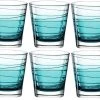 Leonardo Verre Vario Struttura 250 Ml, 6 Pièce/s, Bleu Clair - Verres à Boire