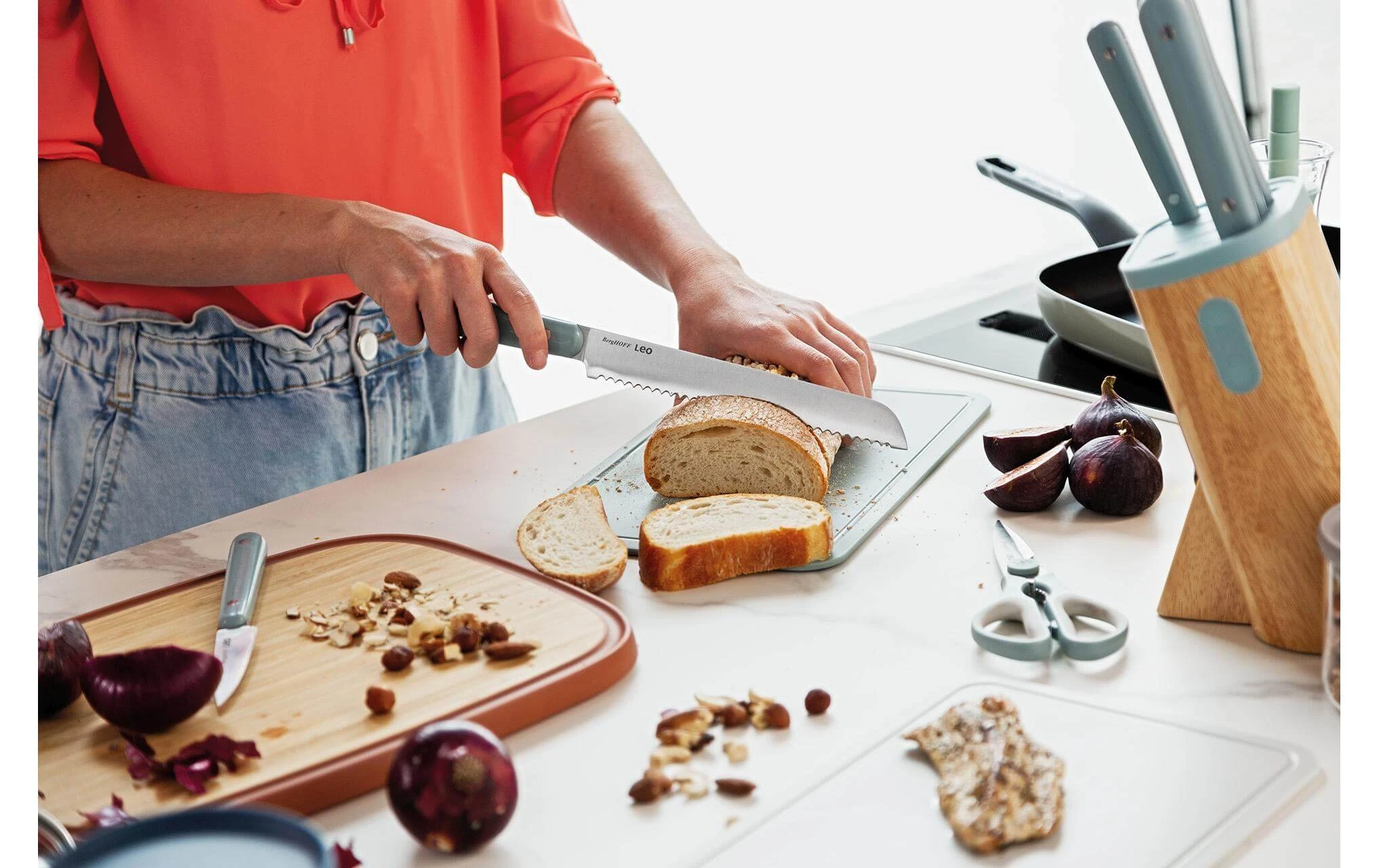 Couteau à pain Leo Slate 20 cm, Vert - Couteau de cuisine BergHOFF Couteau à Pain Leo Slate 20 Cm, Vert - Couteau De Cuisine -Paderno Shop unnamed file 182