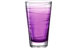 Leonardo Verre Vario Struttura 280 Ml, 6 Pièce/s, Violet - Verres à Boire -Paderno Shop unnamed file 1832