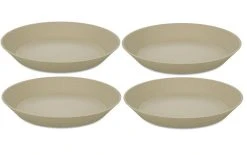 Koziol Assiette De Soupe Et De Pâtes Connect 24 Cm, 4 Pièce/s, Sabler - Plaque